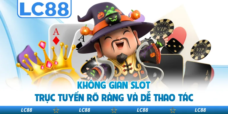 Không Gian Slot Trực Tuyến Rõ Ràng Và Dễ Thao Tác
